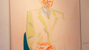 Der ehemalige Bürgermeister Jürgen Bigalke (SPD), gemalt von Dieter Masuhr