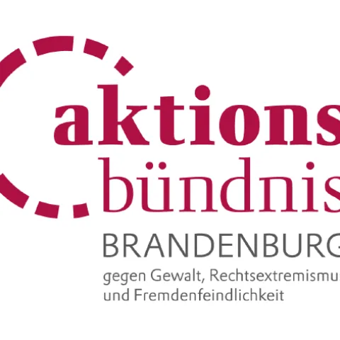 Logo des Aktionsbündnis Brandenburg gegen Gewalt Rechtsextremismus und Fremdenfeindlichkeit